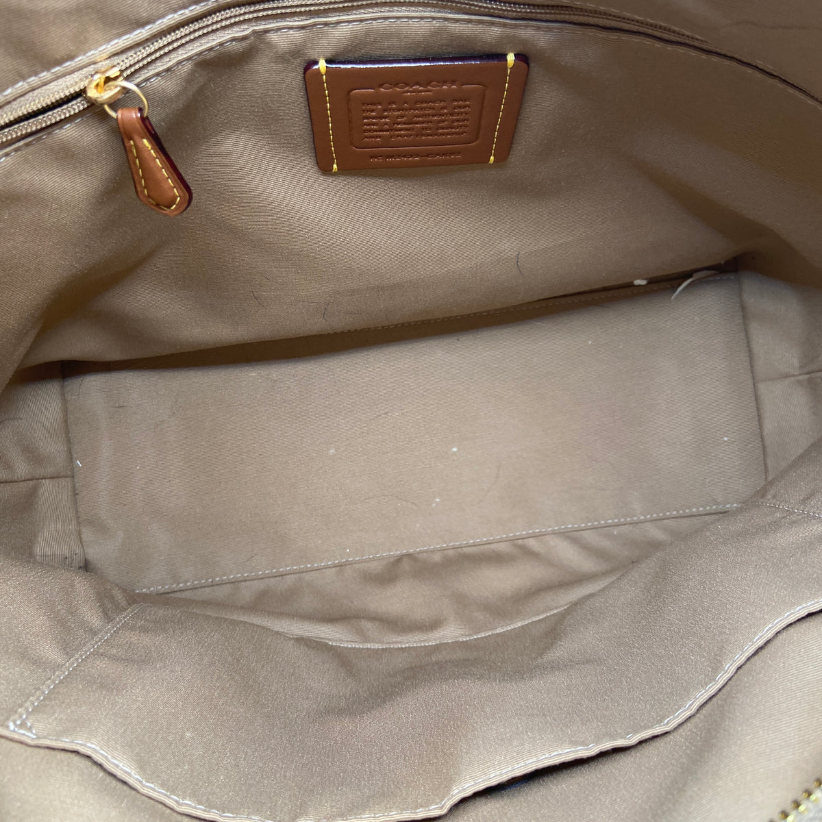 Handbag Designer By Coach, Size: Large