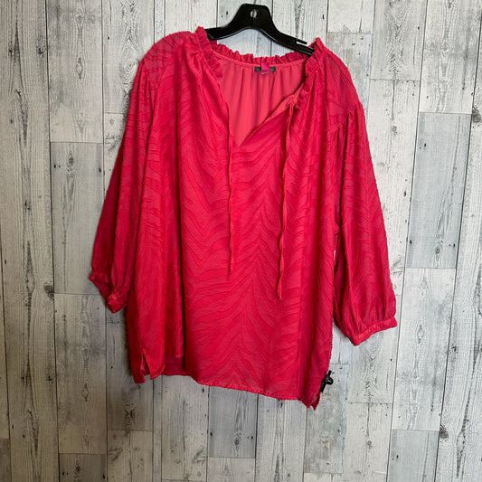 Top Long Sleeve By Vince Camuto  Size: 3x