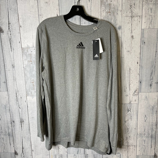 Athletic Top Long Sleeve Crewneck By Adidas  Size: 2x