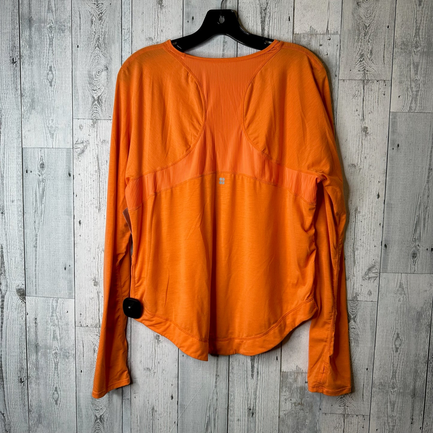 Athletic Top Long Sleeve Collar By Sweaty Betty  Size: M