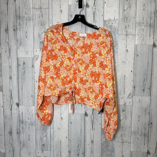 Top Long Sleeve By Pink Lily  Size: M