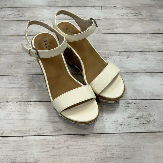 Sandals Heels Wedge By Torrid  Size: 8.5